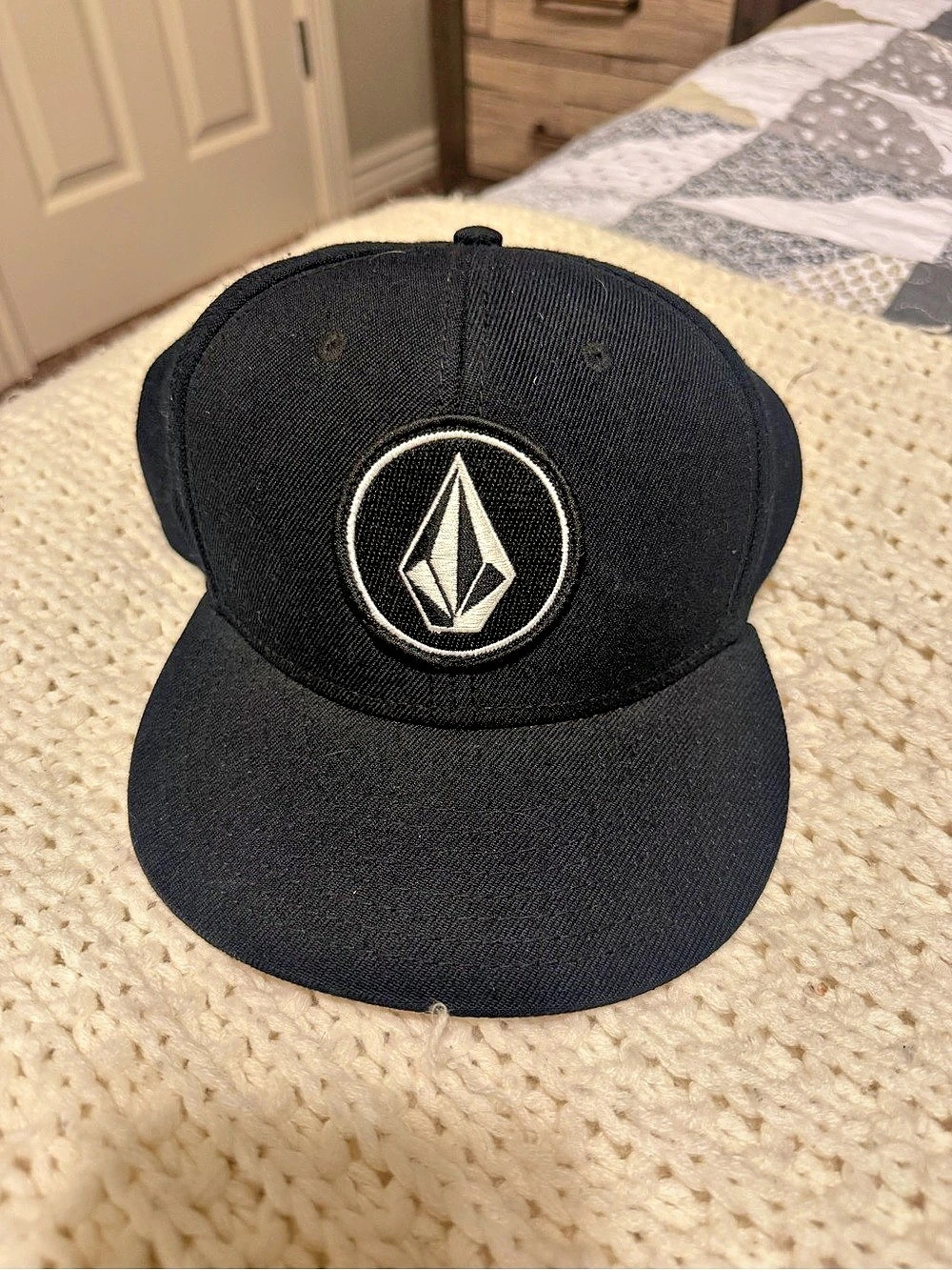 OTTO Black & Gray Logo Snapback Hat